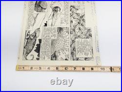 Original 1953 Disney Mickey Mouse Weekly Comic Art Basil Reynolds True Life