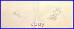 Original Disney Mickey Mouse Mickey's Elephant Animation Sketches #28,105 1936