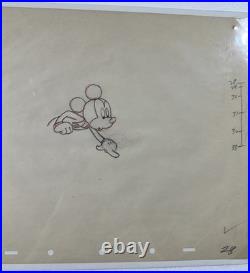 Original Disney Mickey Mouse Mickey's Elephant Animation Sketches #28,105 1936