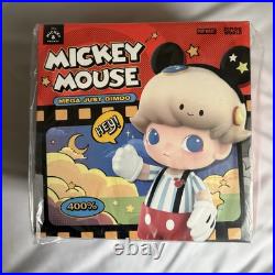 POP MART Disney MICKEY MOUSE Mega Just Dimoo 400% Art Toy Figure Ships from US