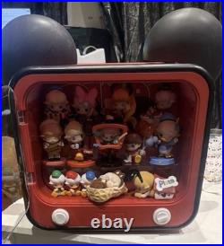POP MART Disney Mickey Mouse Mini Figures Set with Mickey Ears Display Case