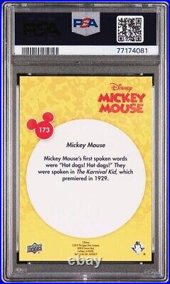 PSA 10 GEM MINT 2020 Upper Deck Disney Mickey Mouse Green serialised 292/299