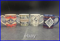 Pendleton Disney Mickey Mouse Collectible Mug Limited Edition Set of 4