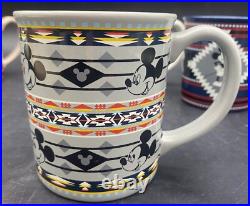 Pendleton Disney Mickey Mouse Collectible Mug Limited Edition Set of 4