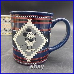 Pendleton Disney Mickey Mouse Collectible Mug Limited Edition Set of 4