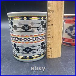 Pendleton Disney Mickey Mouse Collectible Mug Limited Edition Set of 4