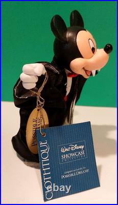 Possible Dreams VAMPIRE MICKEY Mouse - DISNEY SHOWCASE Clothtique - NEW in BOX