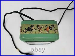 RARE 1933 30s INGERSOLL Disney MICKEY MOUSE Electric Tumbler Clock Not Working
