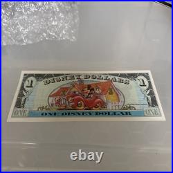 RARE 1993 Series $1 Mickey Mouse 65th Birthday Disney Dollar DO0811876A MINT