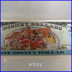 RARE 1993 Series $1 Mickey Mouse 65th Birthday Disney Dollar DO0811876A MINT