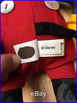 RARE BAPE A Bathing Ape x Disney Mickey Mouse Plush Doll WITH Bag