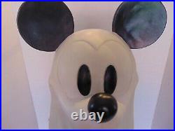 RARE Big Fig Mickey Mouse Ghost with Lights on Base