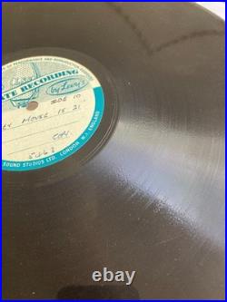 RARE DISNEY 7 x 78rpm Acetate MICKEY MOUSE 21st BIRTHDAY UK Radio Transcription