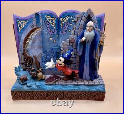 RARE Disney Mickey Mouse FANTASIA MAGIC RESIN FIGURE