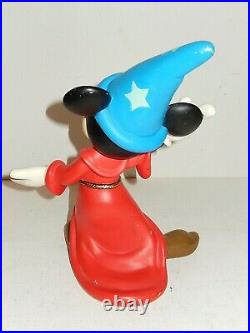 RARE Disney Mickey Mouse Sorcerer's Apprentice Figurine in Resin