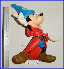 RARE Disney Mickey Mouse Sorcerer's Apprentice Figurine in Resin