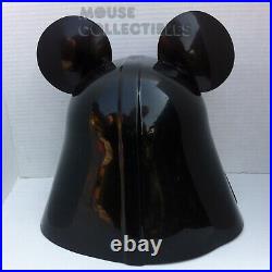 RARE Disney Parks Star Wars Darth Vader Helmet Mickey Mouse Ears Hat Adult