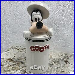 RARE HTF DISNEY Mickey Mouse and Friends Peek-A-Boo Canister Cookie Jar SET OF 4