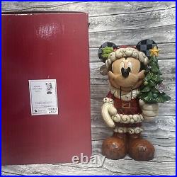 RARE Jim Shore Disney Traditions Old Saint Mick figure Mickey Mouse Nutcracker