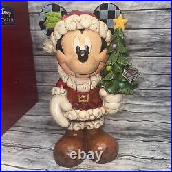 RARE Jim Shore Disney Traditions Old Saint Mick figure Mickey Mouse Nutcracker