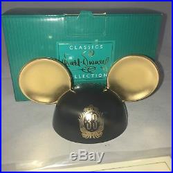 RARE Limited Edition Club 33 Mickey Mouse Ears with Gold Ears! Disney Disneyland