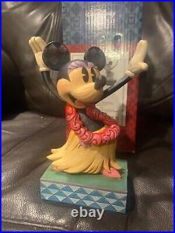 RARE Mickey & Friends Hawaiian set of 4 MINT in box