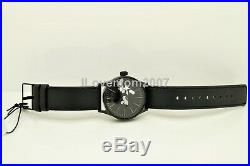 RARE Nixon Sentry SS Disney Mickey Mouse 90th Anniversary Black Leather Watch NW