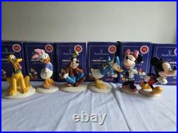 ROYAL DOULTON 70th ANNIVERSARY DISNEY MICKEY MOUSE SET 6 BNIB MADE IN ENGLAND
