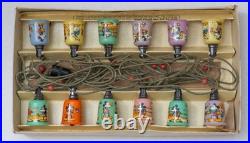 Rare 1930s Mazda Disney Mickey Mouse Christmas Lights Boxed Rare 1930s Mazda Disney Mickey Mouse Christmas Lights Boxed