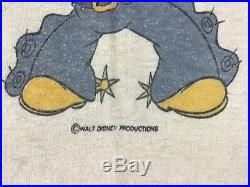 Rare 1970s 1980s Mickey Mouse Cowboy Gun BOYS SMALL T-Shirt Walt Disney T- Shirt