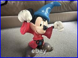 Rare 44cm Rutten Disney Mickey Mouse Sorcerers Apprentice Statue