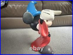 Rare 44cm Rutten Disney Mickey Mouse Sorcerers Apprentice Statue