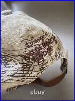 Rare DISNEY Mickey Mouse VTG Fort Wilderness Lodge 80's Hat Cap Youth