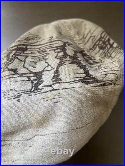 Rare DISNEY Mickey Mouse VTG Fort Wilderness Lodge 80's Hat Cap Youth
