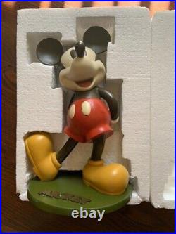 Rare-Disney Mickey Mouse Big Figures 12.5 Garden Statue Figurine-MIB