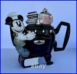 Rare Disney Mickey Mouse Teapot Collectable Figure Limited Edition #2203-5000