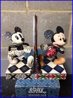 Rare Disney Traditions Jim Shore Mickey Mouse 80 Years of Laughter
