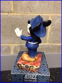 Rare Disney Traditions Jim Shore Mickey Mouse Protect and Serve