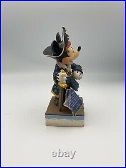Rare Disney Traditions Jim Shore Mickey Mouse Set Sail for Adventure with Boxed