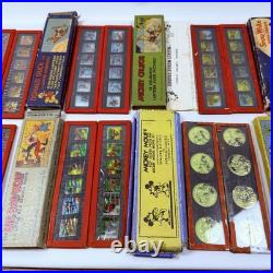 Rare Ensign Magic Lantern Complete Outfit Disney Mickey Mouse Slides A-L