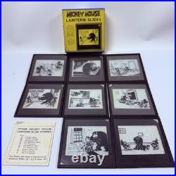 Rare Ensign Magic Lantern Complete Outfit Disney Mickey Mouse Slides A-L