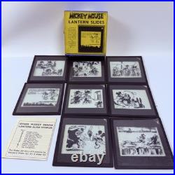 Rare Ensign Magic Lantern Complete Outfit Disney Mickey Mouse Slides A-L