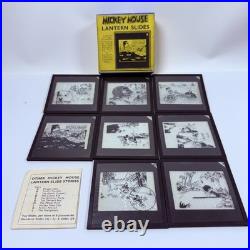 Rare Ensign Magic Lantern Complete Outfit Disney Mickey Mouse Slides A-L