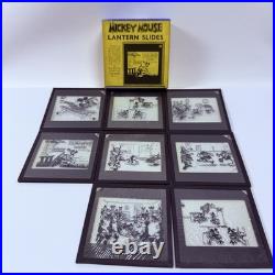 Rare Ensign Magic Lantern Complete Outfit Disney Mickey Mouse Slides A-L