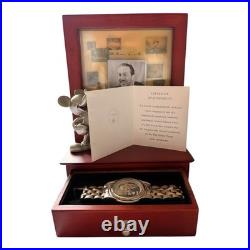 Rare Limited Edition Walt Disney Theme Parks Mickey Mouse Watch Set with Box & COA