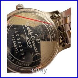 Rare Limited Edition Walt Disney Theme Parks Mickey Mouse Watch Set with Box & COA
