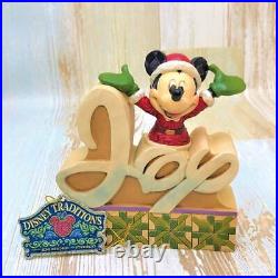 Rare Mickey Mouse Mickey Mouse Christmas Figure Jim Shore Disney Tradition