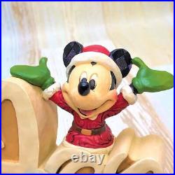 Rare Mickey Mouse Mickey Mouse Christmas Figure Jim Shore Disney Tradition