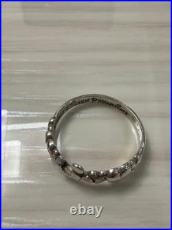 Rare Vintage Disney Mickey Mouse Silver Rings Set with Box Walt Disney Productions