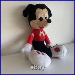 Rare Vintage Mickey Mouse Plush / Toy (Unknown Age Tag Missing)